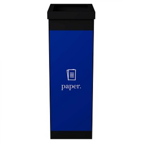 PAPERFLOW Mülltrenner 60,0 l schwarz, blau