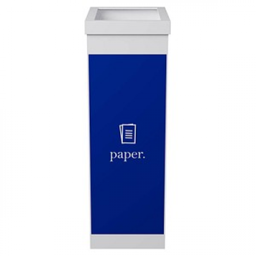 PAPERFLOW Mülltrenner 60,0 l weiß, blau