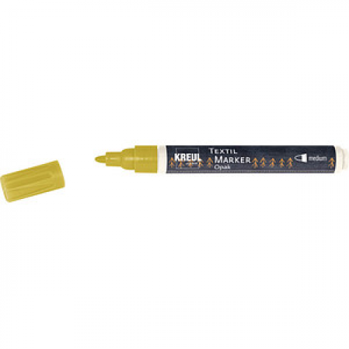 KREUL Opak Medium Textilmarker gold 2,0 - 4,0 mm, 1 St.