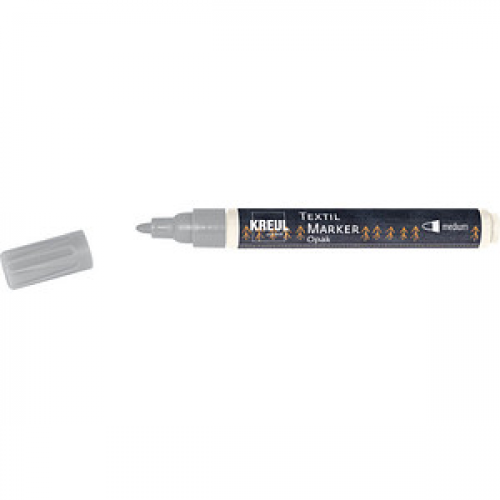 KREUL Opak Medium Textilmarker silber 2,0 - 4,0 mm, 1 St.