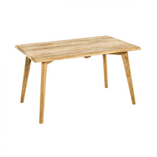 HAKU Möbel Couchtisch Massivholz eiche 80,0 x 50,0 x 45,0 cm