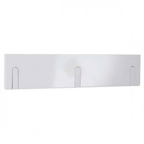 HAKU Möbel Wandgarderobe 42338 weiß Holz 3 Haken 44,0 x 10,0 cm