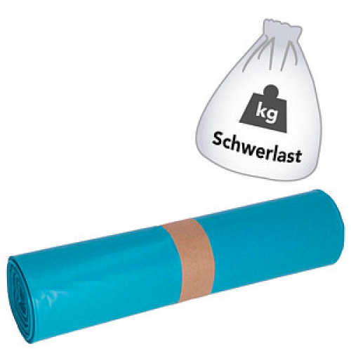 DEISS Schwerlastsäcke STANDARD® 120,0 l blau 6 µm, 25 St.