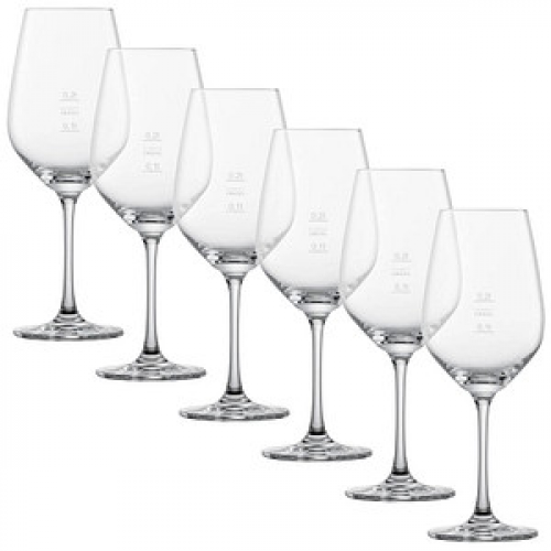 Schott Zwiesel Rotweingläser Vina 0,1 + 0,2 l /-/ 420,0 ml, 6 St.