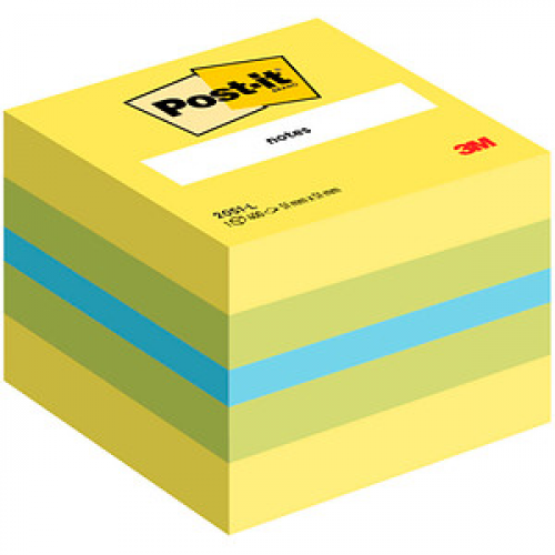 Post-it® Mini Haftnotizen 2051-L farbsortiert, 1 St.