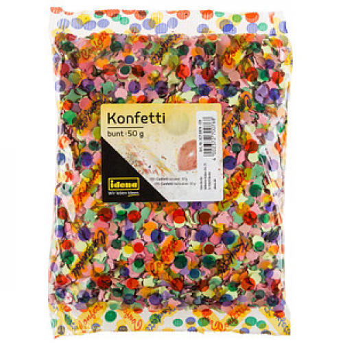 Idena Konfetti bunt 50,0 g