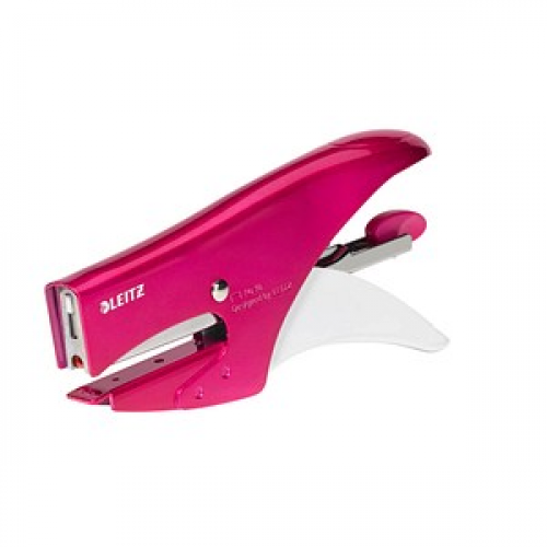 LEITZ Heftzange 5531 WOW pink-metallic