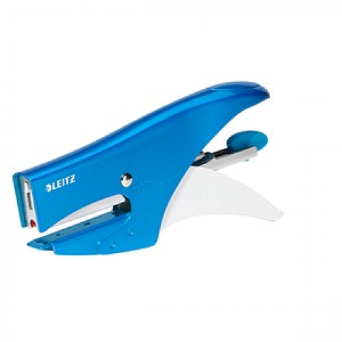 LEITZ Heftzange 5531 WOW blau-metallic