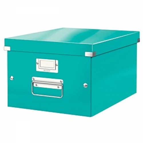 LEITZ Click & Store Aufbewahrungsbox 16,7 l eisblau 28,1 x 36,9 x 20,0 cm