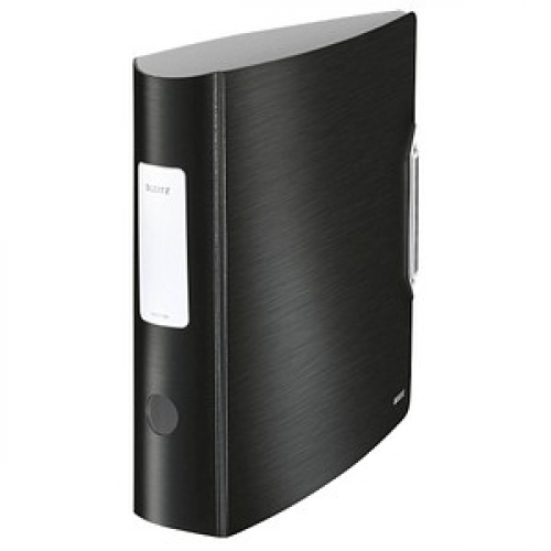 LEITZ Active Style 1108 Ordner satin schwarz Kunststoff 8,2 cm DIN A4