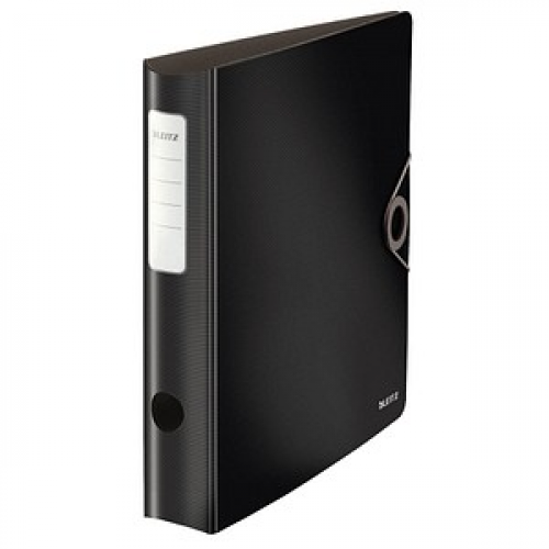 LEITZ Ordner schwarz Kunststoff 6,5 cm DIN A4