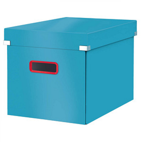 LEITZ Click & Store Cosy Aufbewahrungsbox 32,5 l blau 32,0 x 36,0 x 31,0 cm