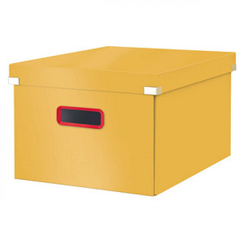 LEITZ Click & Store Cosy Aufbewahrungsbox 18,5 l gelb 28,1 x 37,0 x 20,0 cm