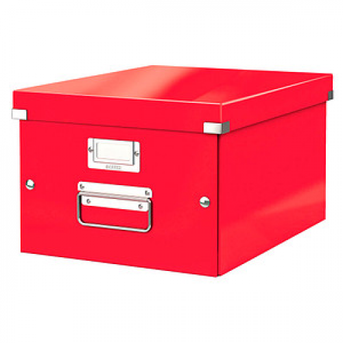 LEITZ Click & Store Aufbewahrungsbox 16,7 l rot 28,1 x 36,9 x 20,0 cm