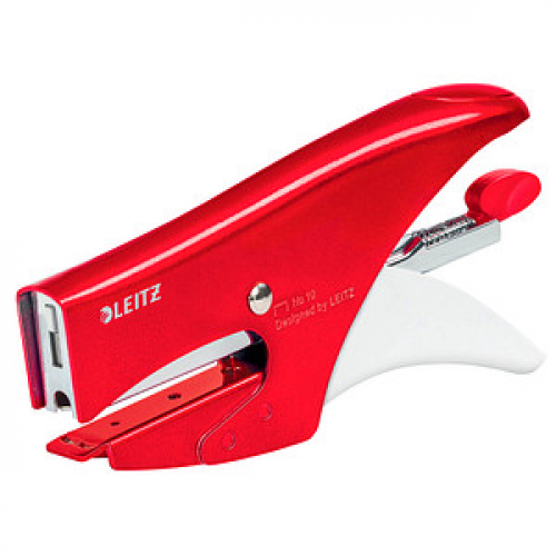 LEITZ Heftzange 5531 WOW rot-metallic