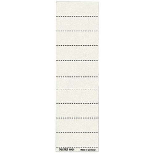 100 LEITZ Beschriftungsschilder für Hängeregister 1901 weiß