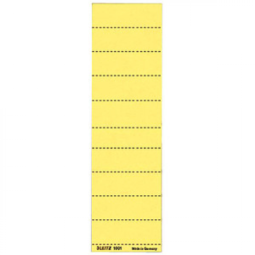 100 LEITZ Beschriftungsschilder für Hängeregister 1901 gelb