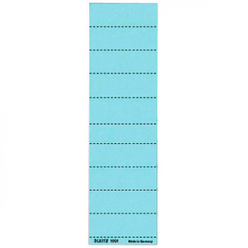 100 LEITZ Beschriftungsschilder für Hängeregister 1901 blau