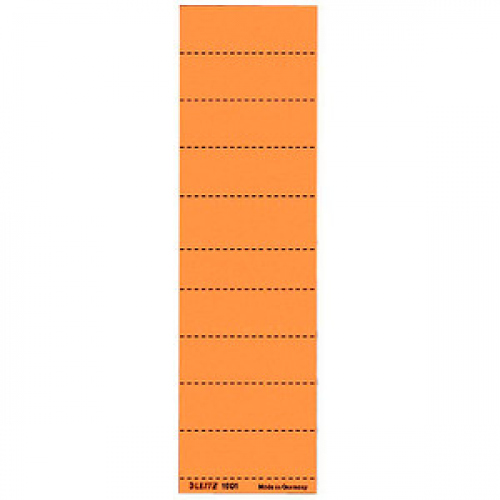 100 LEITZ Beschriftungsschilder für Hängeregister 1901 orange