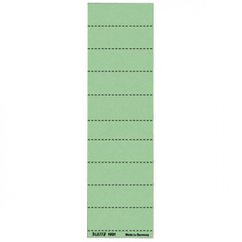 100 LEITZ Beschriftungsschilder für Hängeregister 1901 grün