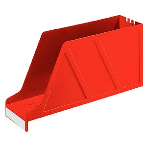 LEITZ Stehsammler Standard 2427 24270025 rot Kunststoff, DIN A4 quer