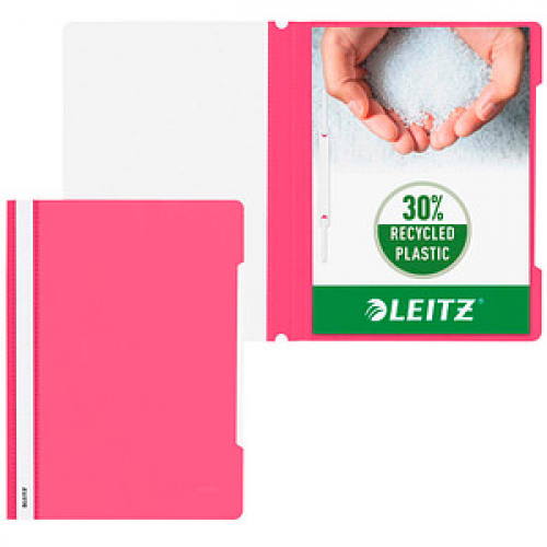 LEITZ Schnellhefter 4191 Kunststoff pink DIN A4