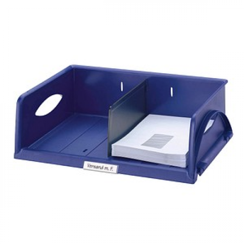 LEITZ Briefablage Sorty A4 quer blau