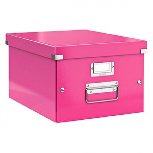 LEITZ Click & Store Aufbewahrungsbox 16,7 l pink 28,1 x 36,9 x 20,0 cm