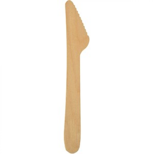 PAPSTAR Einweg-Messer pure, Holz, 500 St.