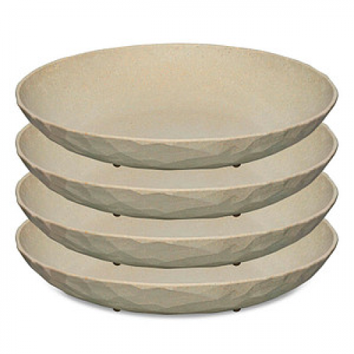 4 koziol Teller Club beige 22,0 cm