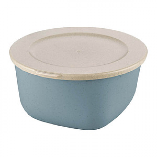 koziol Frischhaltedose Connect 10,5 cm hoch blau, beige 2,0 l, 1 St.