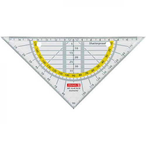 BRUNNEN Geometrie-Dreieck OFFICE TO GO 16,0 cm