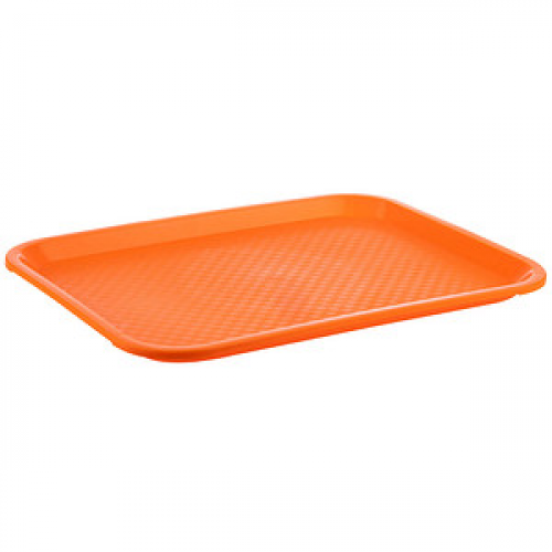 APS Tablett orange rechteckig 35,0 x 27,0 cm