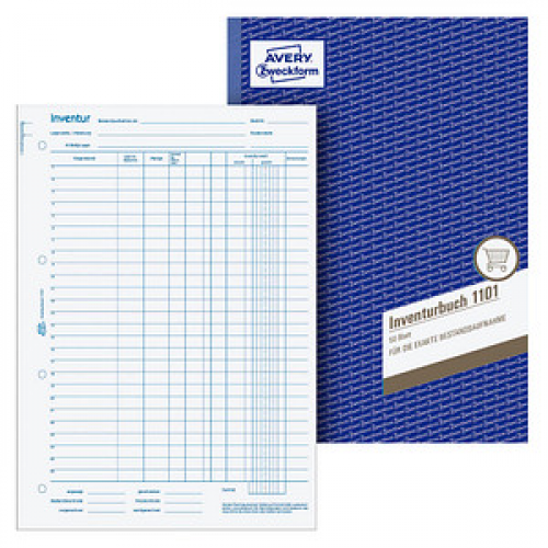 AVERY Zweckform Inventurbuch 1101