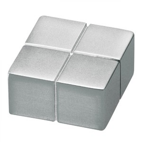 SIGEL C10 extrastark Magnet silber, Metall 2,0 x 1,0 x 2,0 cm, 1 St.