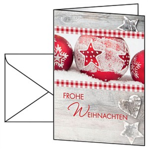 25 SIGEL Weihnachtskarten Winter Feeling DIN A6