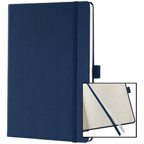 SIGEL Notizbuch Conceptum® ca. DIN A5 liniert, blau Hardcover 194 Seiten