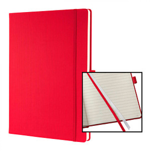 SIGEL Notizbuch CONCEPTUM® ca. DIN A4 liniert, rot Hardcover 194 Seiten