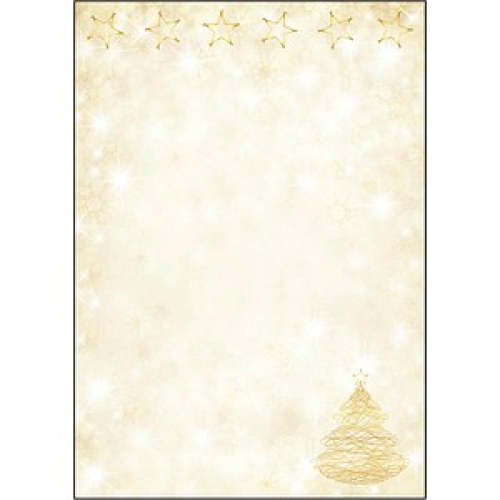 SIGEL Weihnachtsbriefpapier Graceful Christmas Motiv DIN A4 90 g/qm 100 Blatt