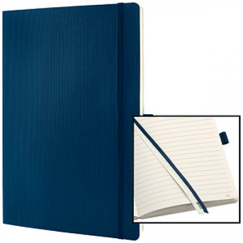 SIGEL Notizbuch Conceptum® ca. DIN A4 liniert, blau Softcover 194 Seiten