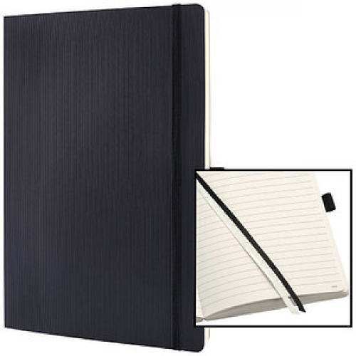 SIGEL Notizbuch Conceptum® ca. DIN A4 liniert, schwarz Softcover 194 Seiten