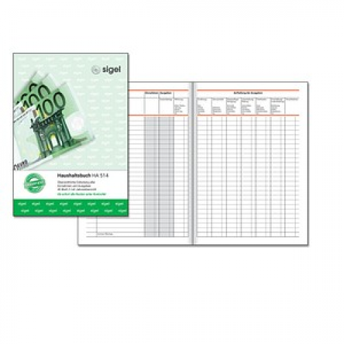 SIGEL Haushaltsbuch Formularbuch HA514
