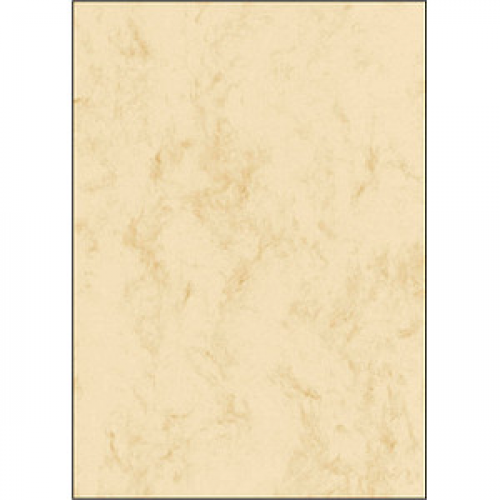 SIGEL Briefpapier Marmor beige DIN A4 90 g/qm 100 Blatt