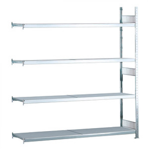 SCHULTE Anbau-Weitspannregal WS 2000 15585 silber 150,0 x 60,0 x 250,0 cm