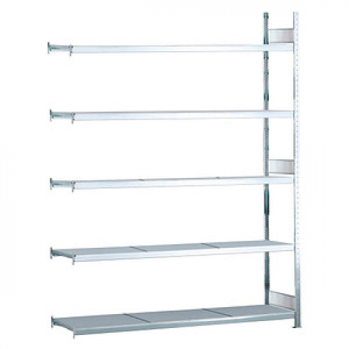 SCHULTE Anbau-Weitspannregal WS 2000 15733 silber 225,0 x 50,0 x 300,0 cm