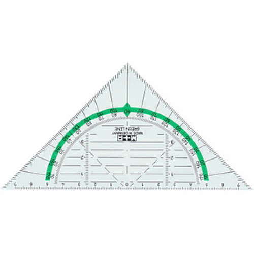 M + R Geometrie-Dreieck GreenLine 16,0 cm