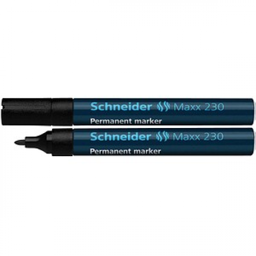 Schneider Maxx 230 Permanentmarker schwarz 1,0 - 3,0 mm, 10 St.