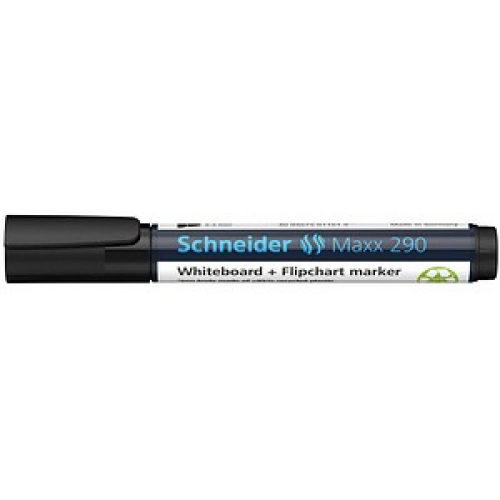 Schneider Maxx 290 Whiteboard- und Flipchart-Marker schwarz 2,0 - 3,0 mm, 1 St.