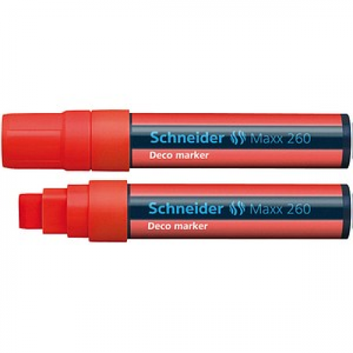 Schneider Maxx 260 Kreidemarker rot 5,0 - 15,0 mm, 1 St.