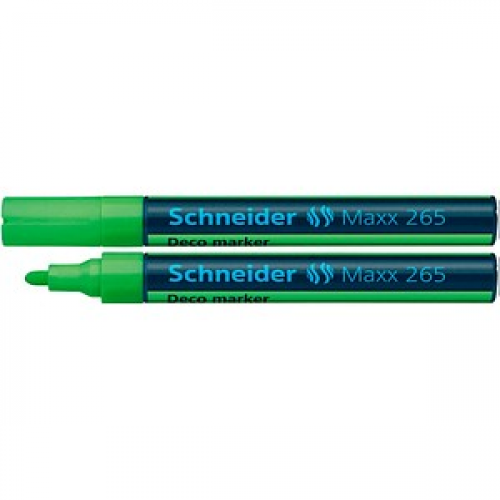 Schneider Maxx 265 Kreidemarker grün 2,0 - 3,0 mm, 1 St.